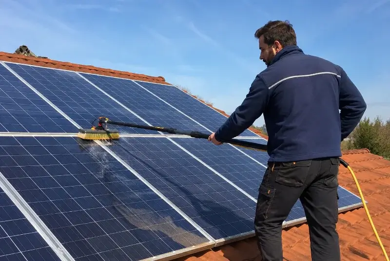 Nettoyage et entretien de panneaux solaires à Bidache