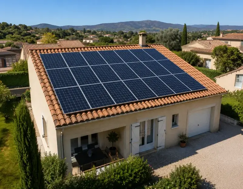 Prime à l'autoconsommation panneaux solaires Bidache — aide financière de l'État